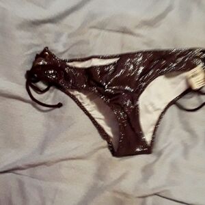 Shimmering Wine Bikini Bottom